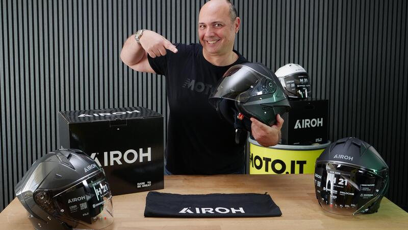 Recensito Airoh H21, il jet premium che punta su leggerezza, aerazione e comfort [VIDEO]