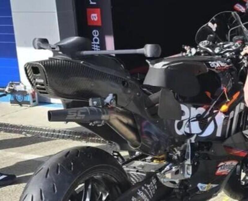 Il dispositivo utilizzato per i test di dinamica sulla moto di Savadori