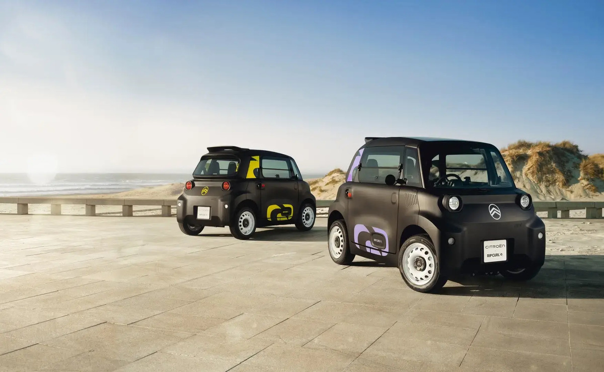 Citroën Ami va al mare: la nuova Rip Curl è la microcar elettrica "più surfista" di sempre