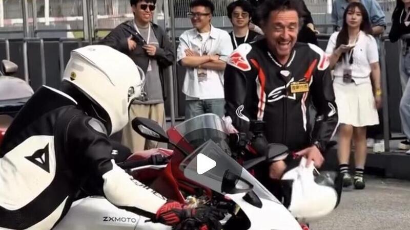 Richard Hammond e Zhang Xue in pista con la ZXMoto 820 RR-R [VIDEO]
