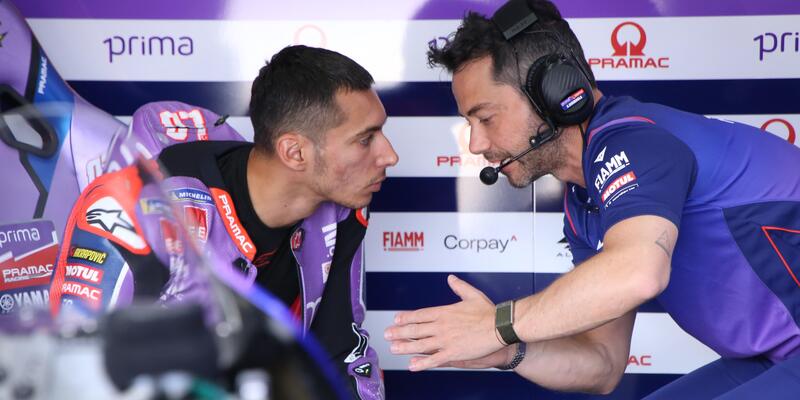 Toprak con il capotecnico Alberto Giribuola