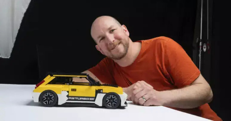 La Renault R5 Turbo 3E diventa LEGO: il progetto di un appassionato conquista Renault