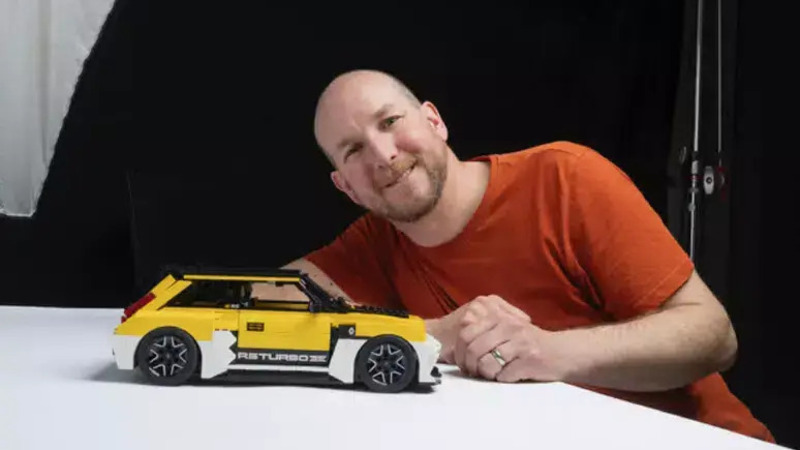 La Renault R5 Turbo 3E diventa LEGO: il progetto di un appassionato conquista Renault