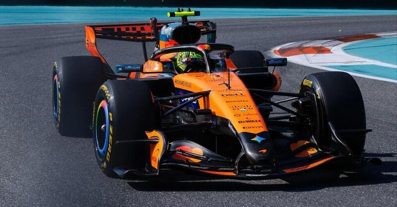 F1, Norris si prende la pole a Miami con la McLaren rivoluzionata. Leclerc mastica amaro nelle qualifiche Sprint