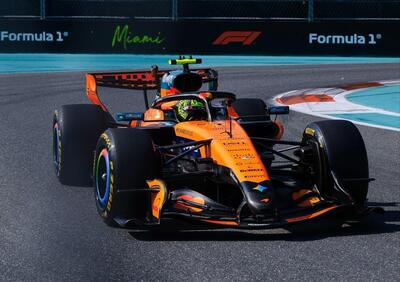 F1, Norris si prende la pole a Miami con la McLaren rivoluzionata. Leclerc mastica amaro nelle qualifiche Sprint