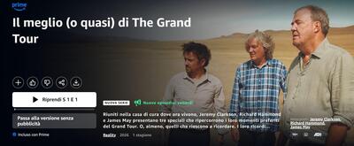 Clarkson, May e Hammond tornano insieme: &ldquo;Il meglio (o quasi) di The Grand Tour&rdquo; riporta il trio su Prime Video