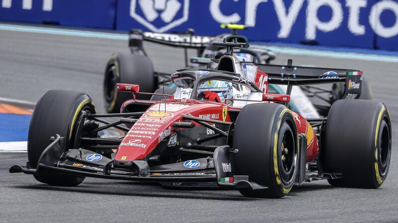 "L'unico italiano in F1 sfida la Ferrari": Leclerc furioso con Antonelli nella Sprint di Miami, poi arrivano le scuse
