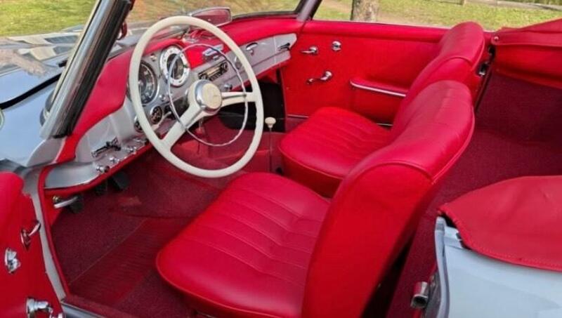 Mercedes-Benz 190 SL RESTAURO TOTALE  d'epoca a Cremona (9)