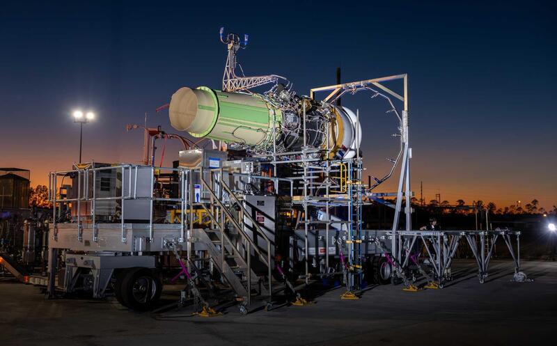 Test turbofan ad idrogeno