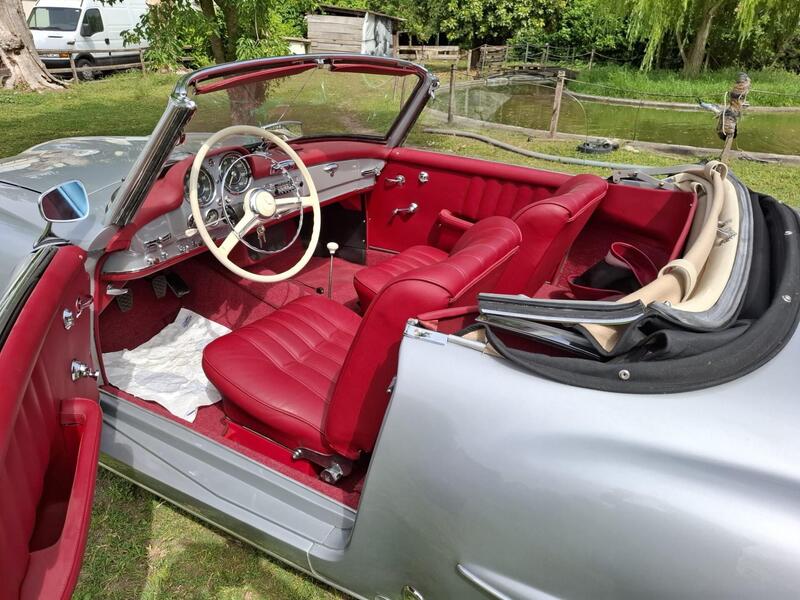 Mercedes-Benz 190 SL RESTAURO TOTALE  d'epoca a Cremona (8)