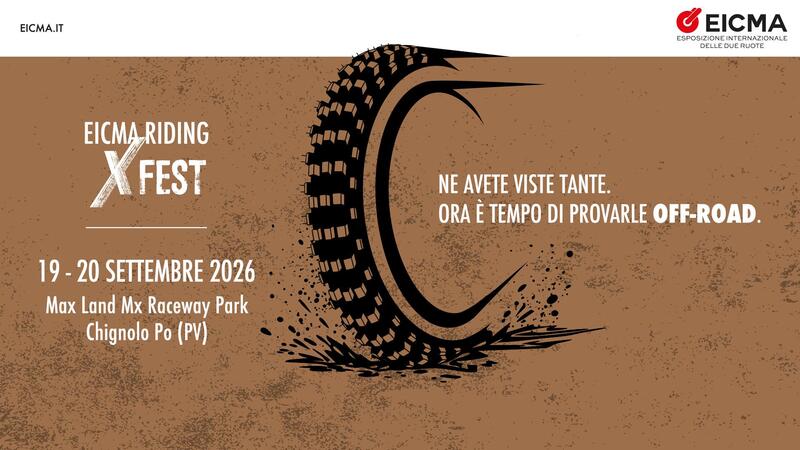 EICMA Riding X Fest: nasce il nuovo evento dedicato alle moto off-road specialistiche in Italia