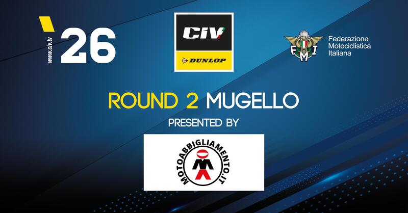 CIV Mugello: Motoabbigliamento &egrave; Title Sponsor del secondo round