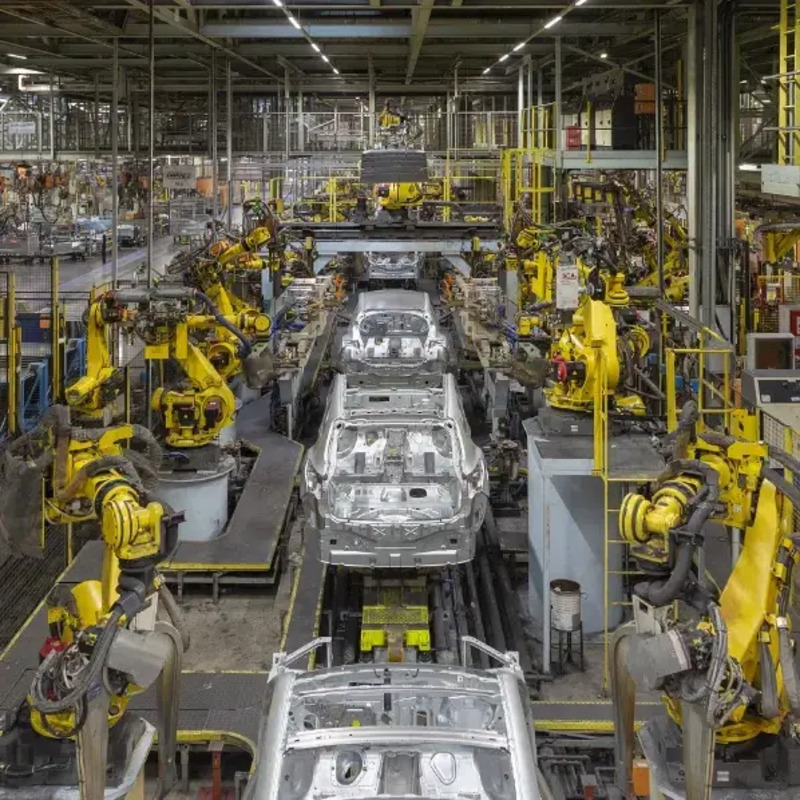 Linea di produzione Nissan