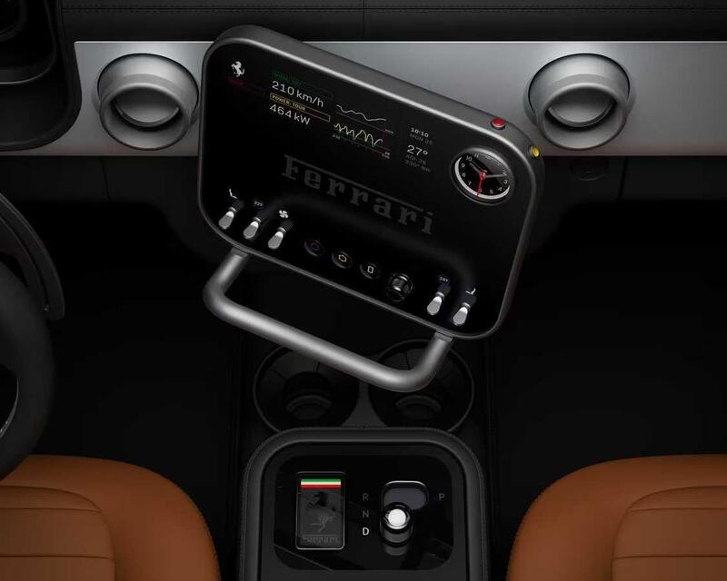 Infotainment Ferrari Luce