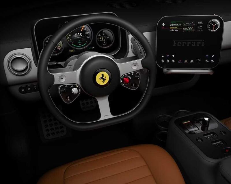 Abitacolo Ferrari Luce