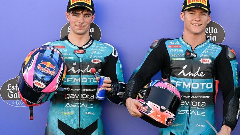 David Alonso e Daniel Holgado verso la MotoGP