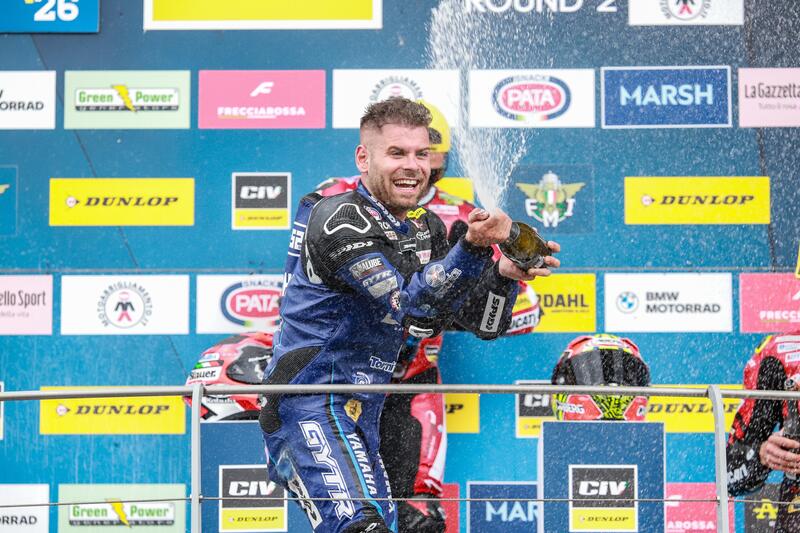 Dunlop CIV 2026, Mugello. Le gare della domenica: sul bagnato vince Delbianco con Pirro quarto, in Supersport primo posto di Fuligni [VIDEO-RISULTATI]
