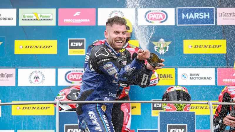 Dunlop CIV 2026, Mugello. Le gare della domenica: sul bagnato vince Delbianco con Pirro quarto, in Supersport primo posto di Fuligni [VIDEO-RISULTATI]