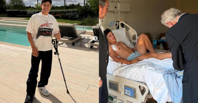 MotoGP 2026. Marc M&aacute;rquez &egrave; gi&agrave; in piedi: "L'operazione (doppia) &egrave; stata un successo". Via al recupero!