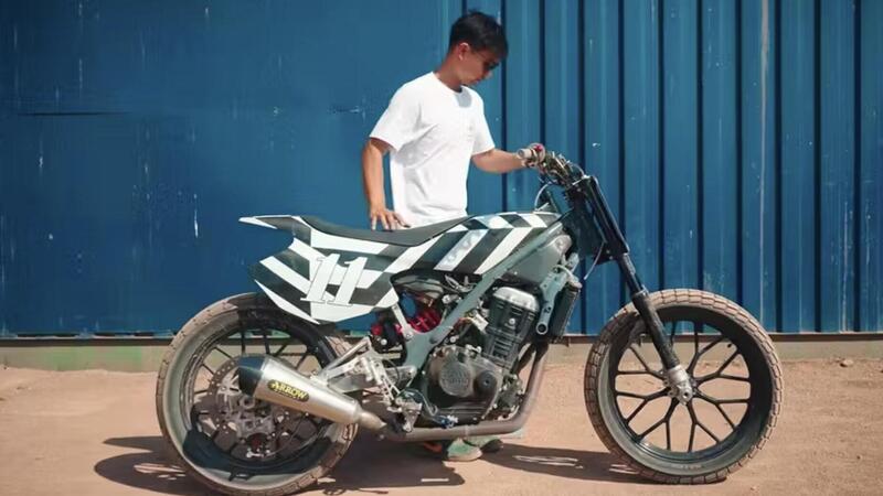 Royal Enfield entra nel Flat Track mondiale: presentata la Sherpa FT Mk2