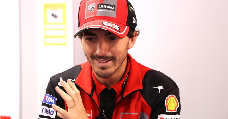 MotoGP 2026. GP di Catalunya. Pecco Bagnaia: "Attacco massimo, ne ho discusso a casa, voglio vincere. Marc M&aacute;rquez? Giro stratosferico"