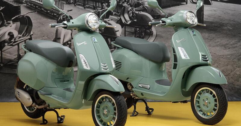La serie speciale Vespa 80th arriva negli showroom