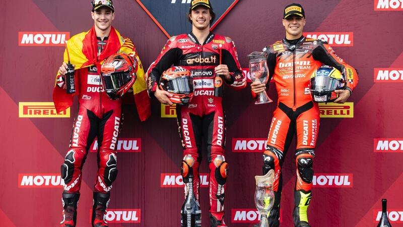 SBK 2026. GP della Repubblica Ceca a Most. Nicol&ograve; Bulega piega Iker Lecuona e vince Gara1 [GALLERY]