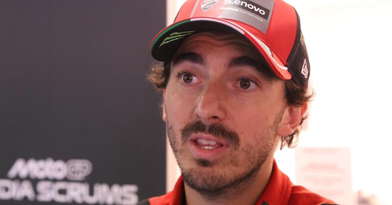 MotoGP 2026. GP di Catalunya. Pecco Bagnaia: "Ducati si sta impegnando, tra qualche gara saremo nella lotta con loro (Aprilia, ndr)"