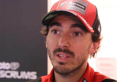 MotoGP 2026. GP di Catalunya. Pecco Bagnaia: Ducati si sta impegnando, tra qualche gara saremo nella lotta con loro (Aprilia, ndr)