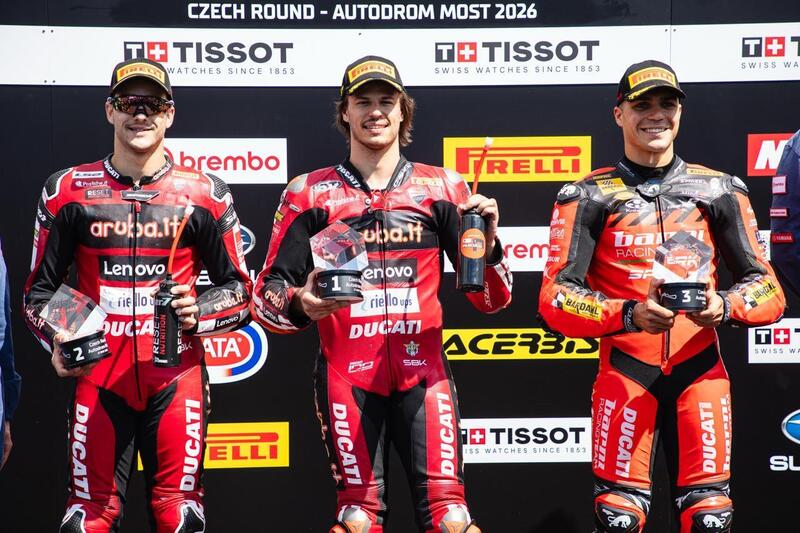 SBK 2026. GP della Repubblica Ceca a Most. Nicol&ograve; Bulega si aggiudica la Superpole Race [GALLERY]