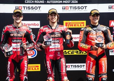SBK 2026. GP della Repubblica Ceca a Most. Nicolò Bulega si aggiudica la Superpole Race [GALLERY]