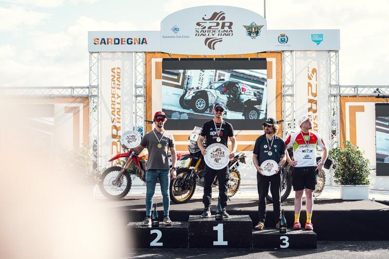 Sardegna Rally Raid. Il Gran Finale. Jacopo Cerutti, Aprilia, e Martin Benko, Taurus, i Campioni che proiettano l&rsquo;S2R nel Mondiale
