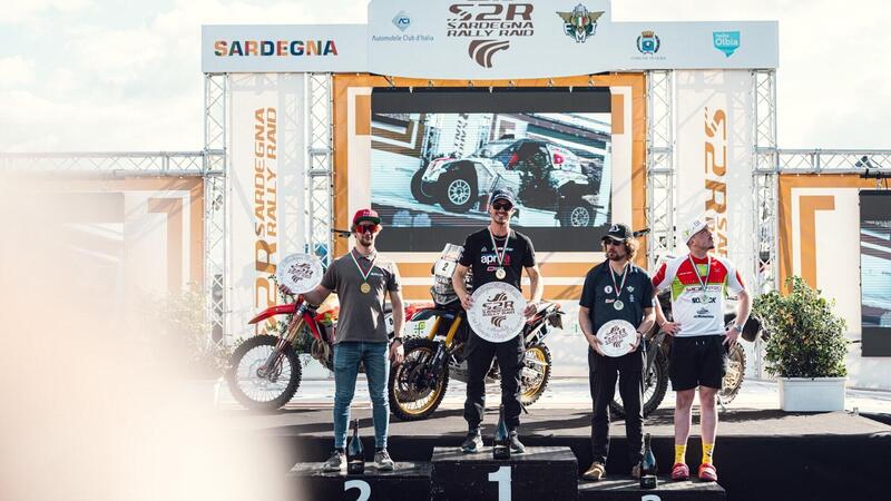 Sardegna Rally Raid. Il Gran Finale. Jacopo Cerutti, Aprilia, e Martin Benko, Taurus, i Campioni che proiettano l&rsquo;S2R nel Mondiale