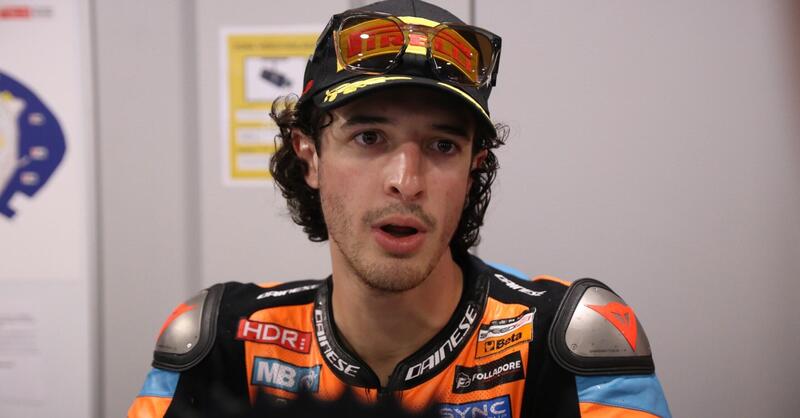 MotoGP 2026. GP di Catalunya. Celestino Vietti: "Non ho niente da recriminarmi, ma alla fine ha vinto lui. Valentino Rossi dice che ci giochiamo un posto in MotoGP? Non lo sapevo, io voglio solo meritarmelo"