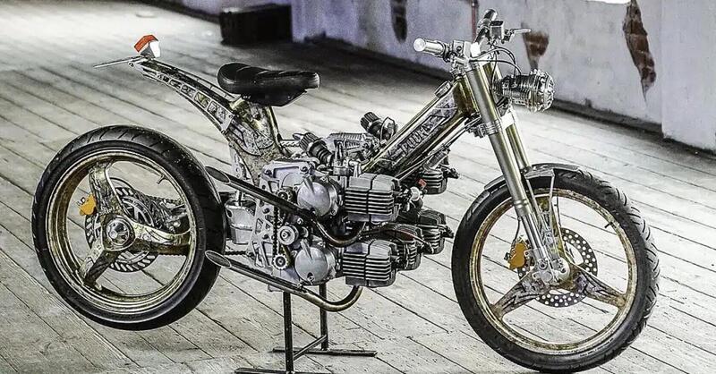 Puch Maxi S 2T cinque cilindri 350