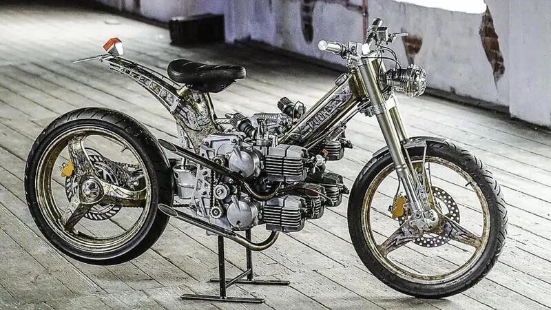 Puch Maxi S 2T cinque cilindri 350
