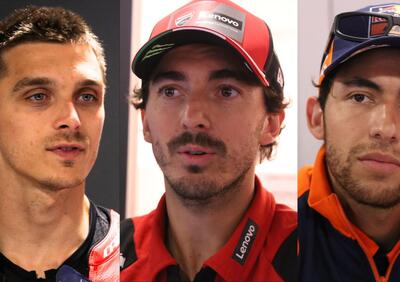 MotoGP 2026. GP di Catalunya. Luca Marini candida Pecco Bagnaia a presidente dei piloti, Enea Bastianini lo voterebbe, Joan Mir fa mea culpa