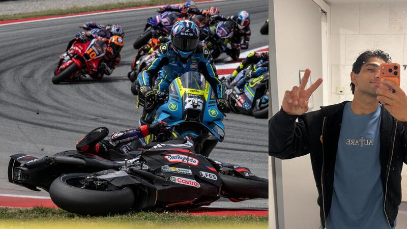 MotoGP 2026. GP di Catalunya. Finisce in ospedale il difficilissimo weekend di Jorge Mart&iacute;n: 6 cadute, zero punti e tanta rabbia [VIDEO]