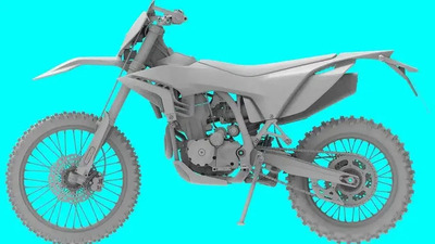 Morbidelli all'assalto dell'off-road! Svelati i brevetti della nuova T125WR