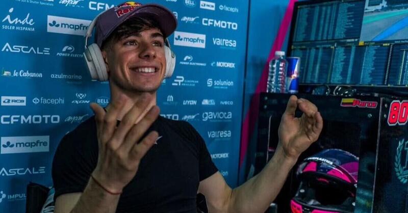 MotoGP 2026. David Alonso: "Il salto in Moto2 &egrave; stato un bagno di realt&agrave;. La MotoGP? Il tempo lo dir&agrave;, io penso a correre"