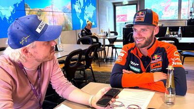 MotoGP 2026. ESCLUSIVO - Brad Binder: "A 14 anni andavo a scuola con una Suzuki GSX-600, in Sudafrica si pu&ograve;!"