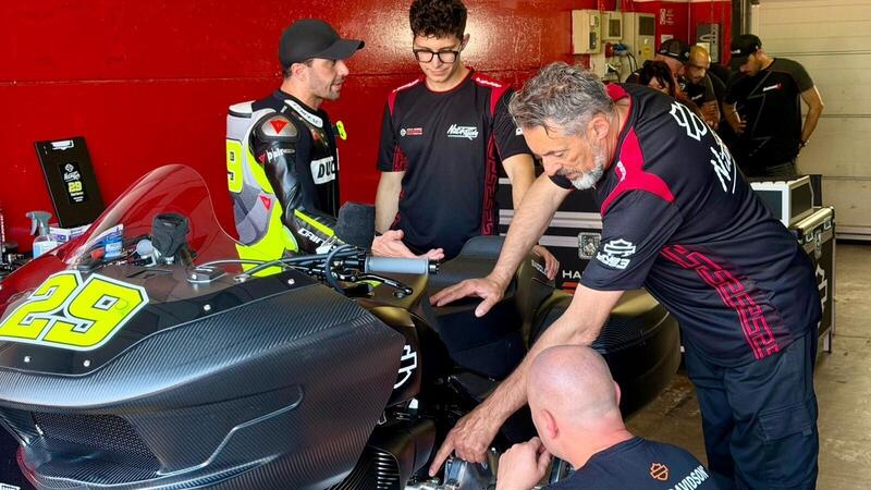 MotoGP 2026. Andrea Iannone in pista a Misano: test con la Bagger prima del debutto al Mugello [GALLERY]