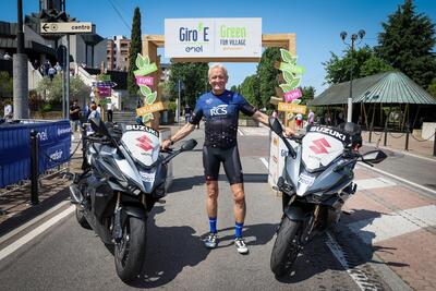 Kevin Schwantz, ambassador Suzuki al Giro d&rsquo;Italia