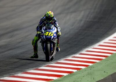 Yamaha Movistar MotoGP in pista