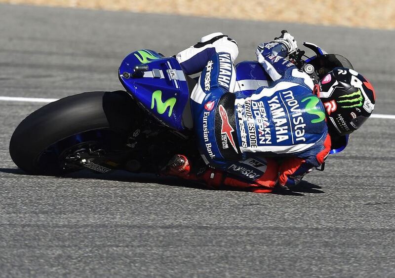 Test MotoGP a Jerez. Lorenzo e Rossi i pi&ugrave; veloci