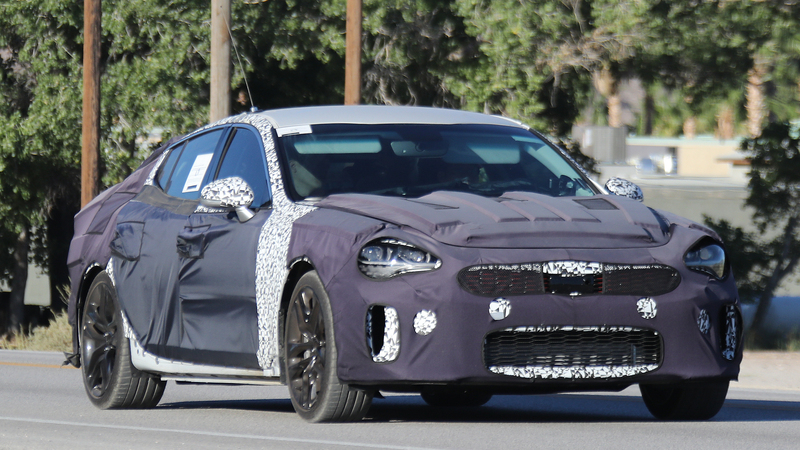 Kia GT 2018, le prime immagini
