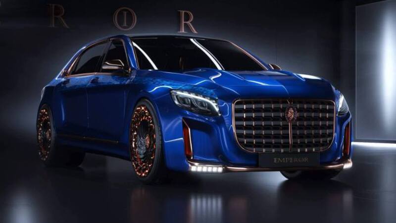 Scaldarsi Emperor I, quando la Mercedes-Maybach S600 incontra il cattivo gusto