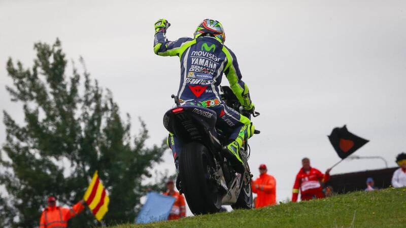 MotoGP, Brno 2016: Rossi: "Un rischio che finalmente ha ripagato"