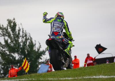 MotoGP, Brno 2016: Rossi: Un rischio che finalmente ha ripagato