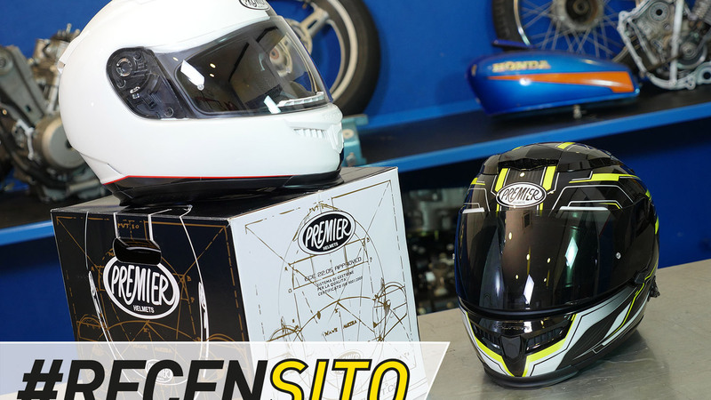 Premier Touran. Recensito casco turistico dal look sportivo